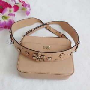 NWT Michael Kors Mini Guitar Strap Leather